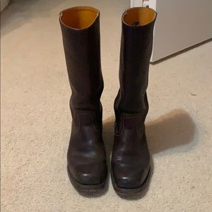 Vintage Frye Campus Boots